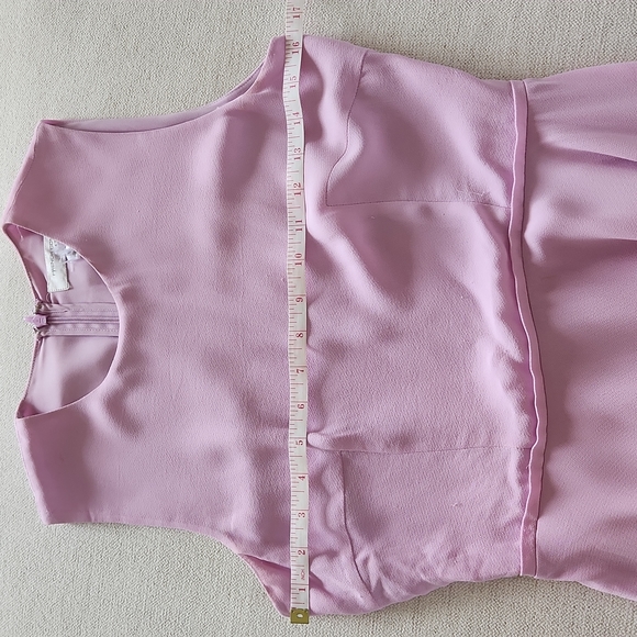 French Connection Women's Ana Crepe Sleeveless Fit-and-Flare Dress Size 2 - Picture 4 of 11